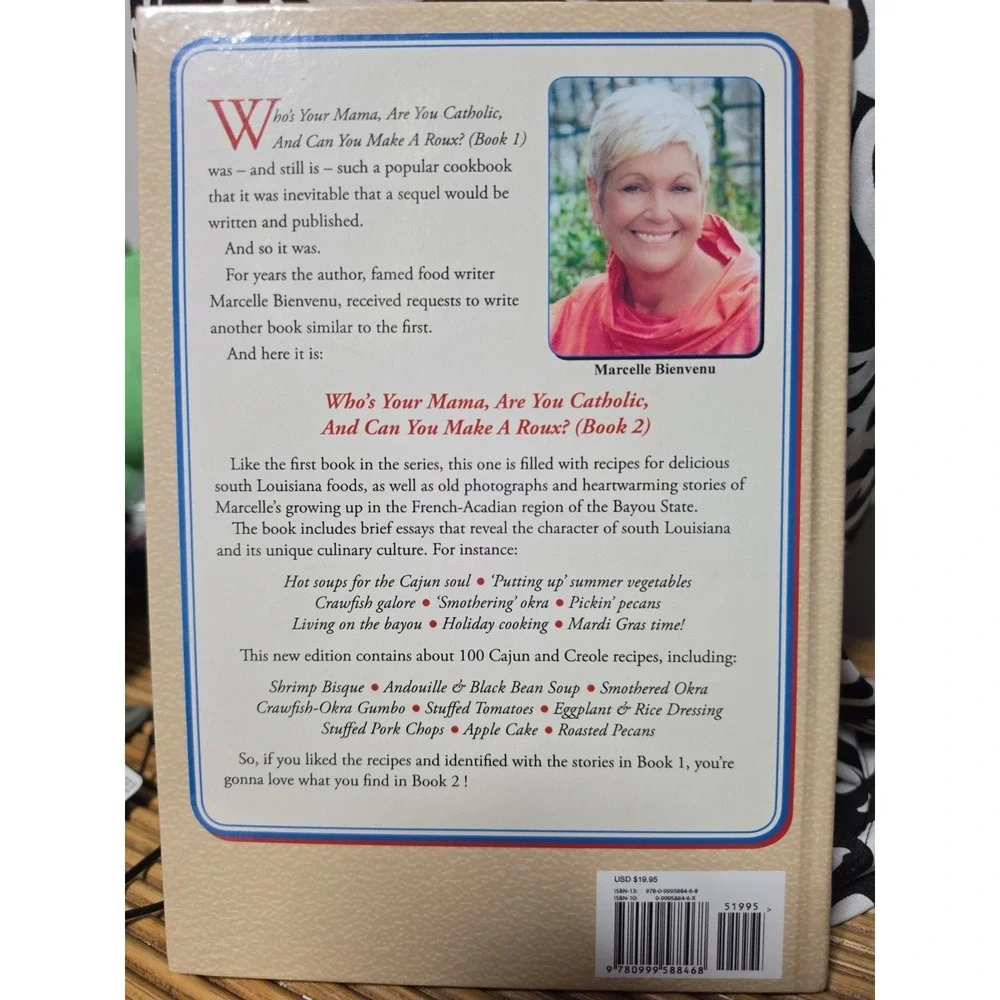 Who's Your Mama Are You Catholic Can You Make A Roux Book 2 Cajun Cookbook NEW